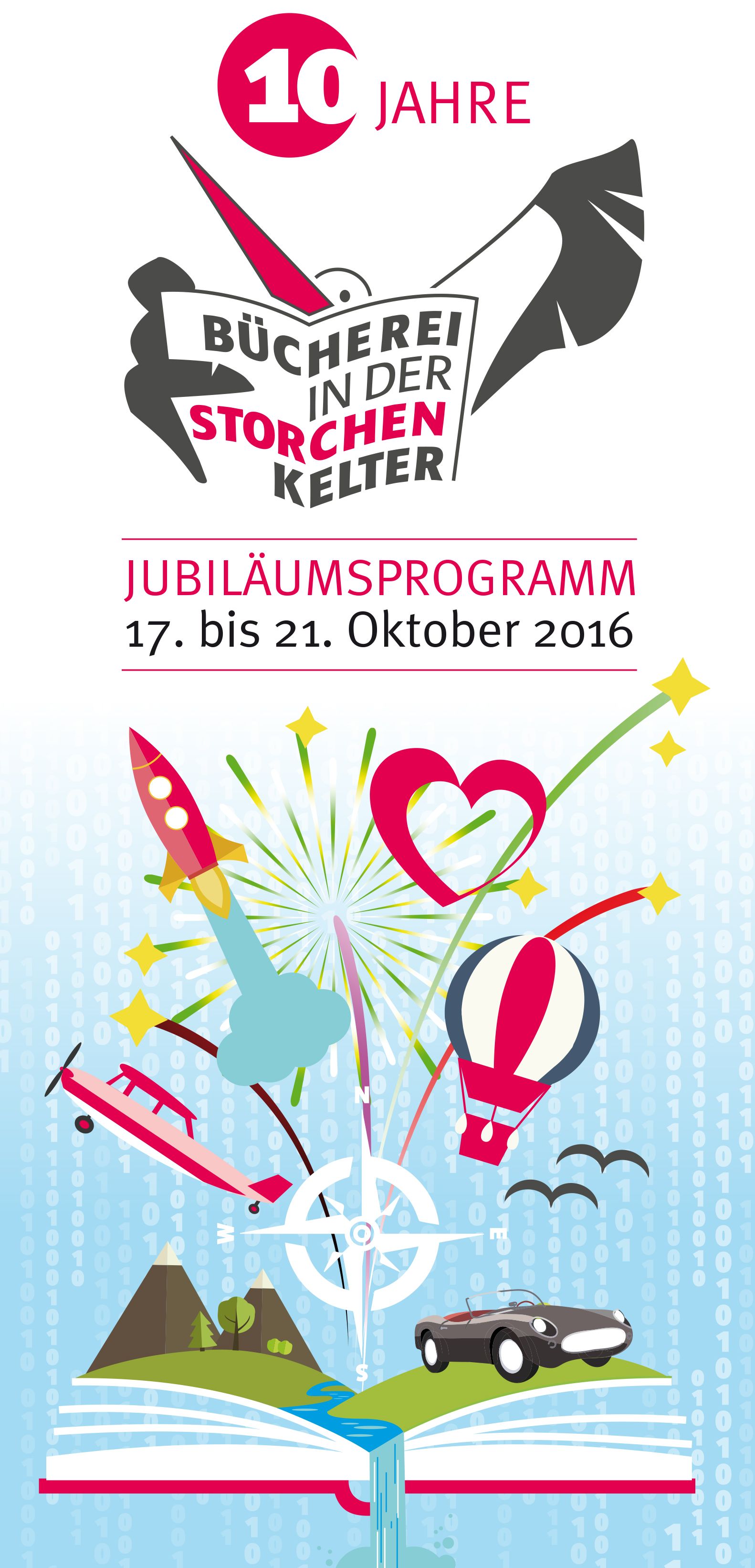 Jubiläum Bücherei Storchenkelter 10 Jahre