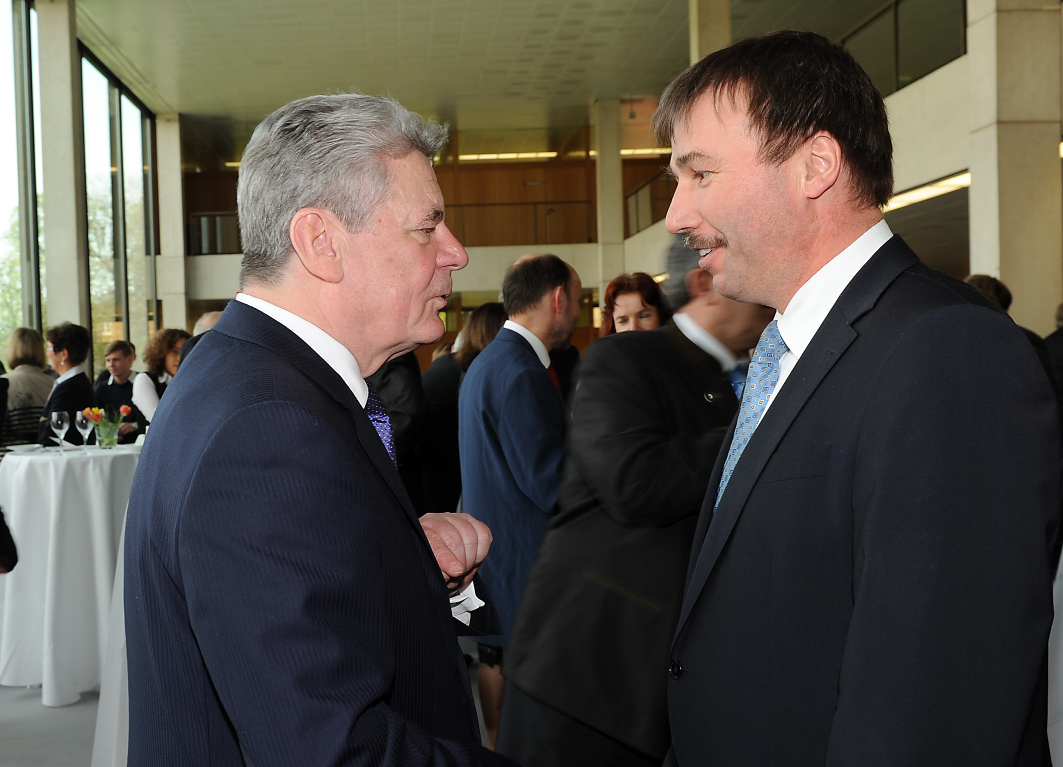 Konrad Epple MdL trifft den Bundespr&auml;sidenten im Landtag