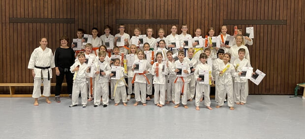 Kinderprüfung Bönnigheim November 2023 - TSV Bönnigheim Goju Ryu Karate