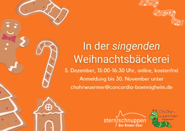 Singende Weihnachtsbäckerei 2020
