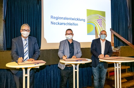 Vorstandschaft Verein Regionalentwicklung Neckarschleifen