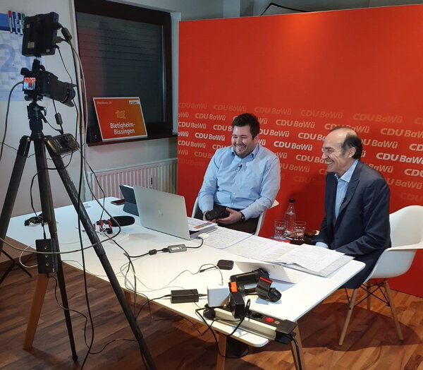 Tobias Vogt und Eberhard Gienger