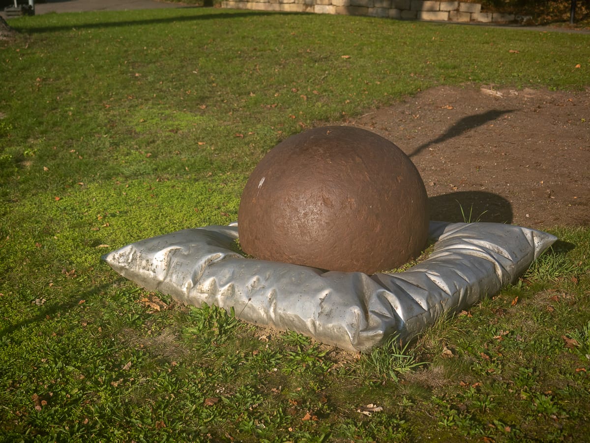 Skulptur Bleibender Eindruck