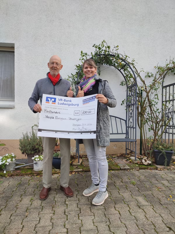 Spendenübergabe