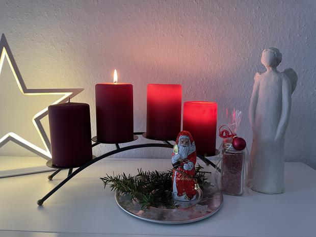 Die dritte Kerze brennt