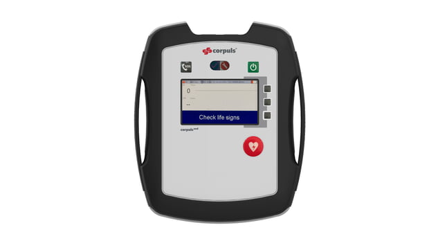 Ein Corpuls AED welcher dringend benötigt wird