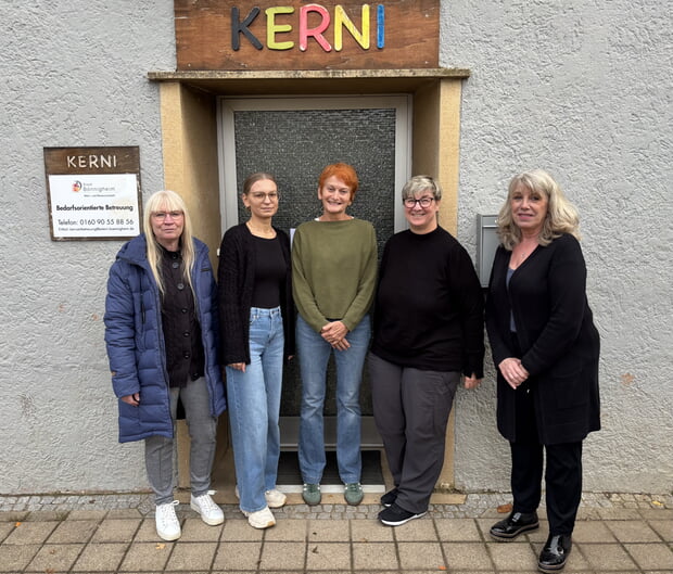 v.l.n.r Nicole Scheufler, Bianka Herzig-Scopeliti, Cornelia Kummer, Petra Zwirner, Gabriele Engenhardt. Es fehlt Jeanette Hauschild