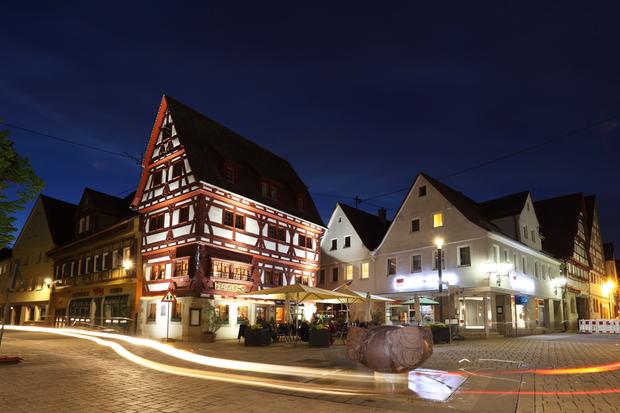 Stadtlichter und Nachtträume