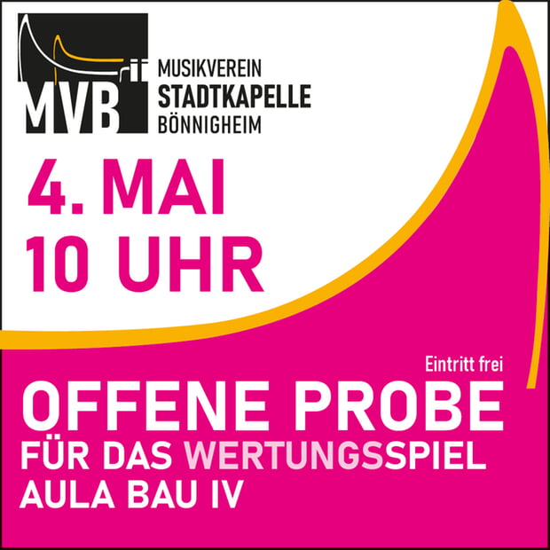 Werbung offene Probe