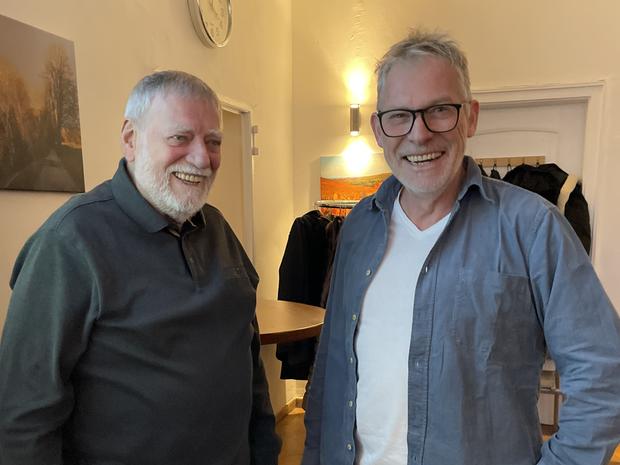 Der Vorstandsvorsitzende begrüßt Piemontkenner Uwe Mayer