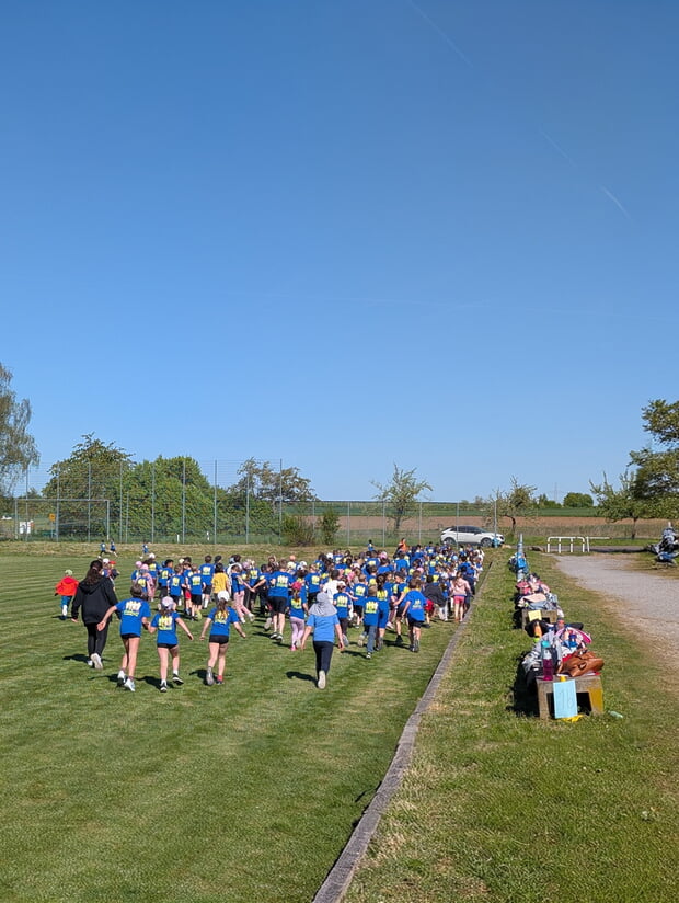 Start des Sponsorenlaufs