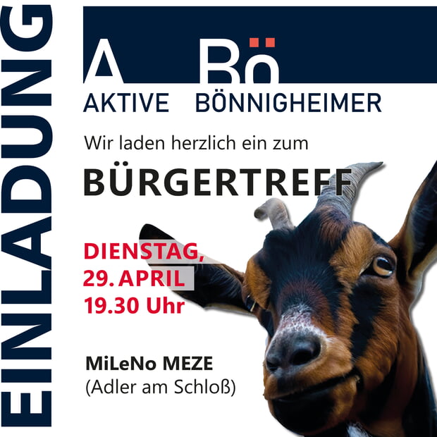 Nächster Bürgertrefftermin