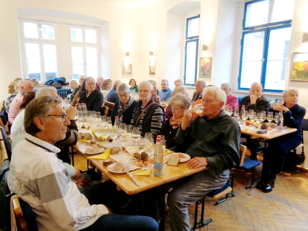 Volles Haus beim Weinkolleg
