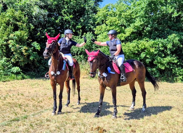 Lisa Heidinger und Michaela Adelhelm