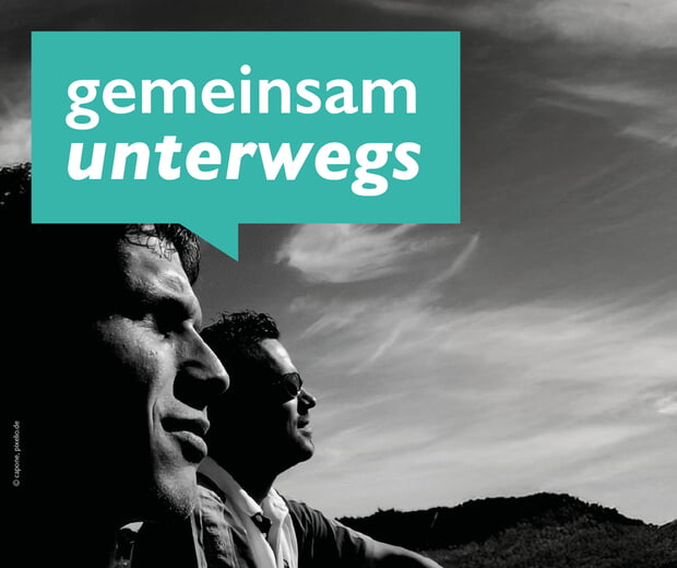 Männer unterwegs