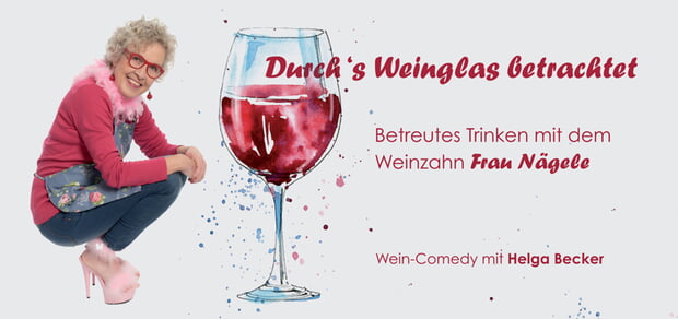 Wein-Comedy mit Helga Becker