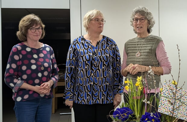 Petra Bohnenstingl, Anne Höink und Uschi Deisinger
