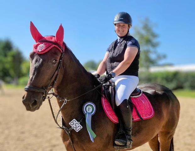 Michaela Adelhelm mit Nando