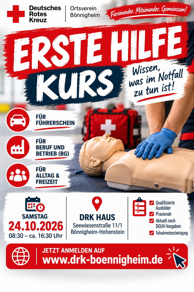 Erste-Hilfe-Kurs 24.10.2026