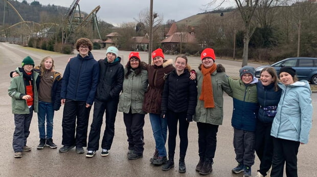 Die Jugendrotkreuz-Teens im Einsatz
