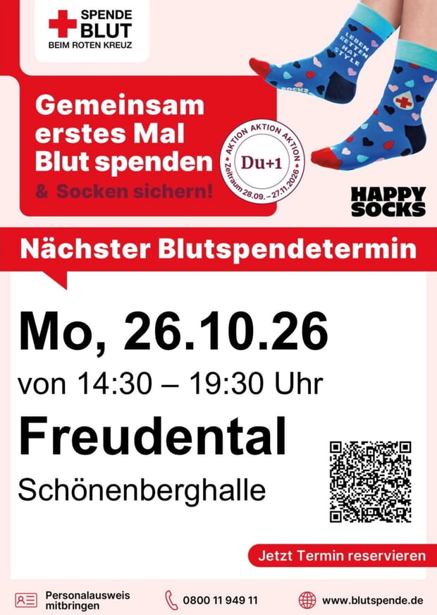 Blutspendenaktion Freudental