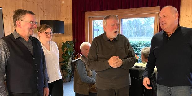 Dankes Worte f&uuml;r das kurzweilige Weinkolleg bei den Gastgebern