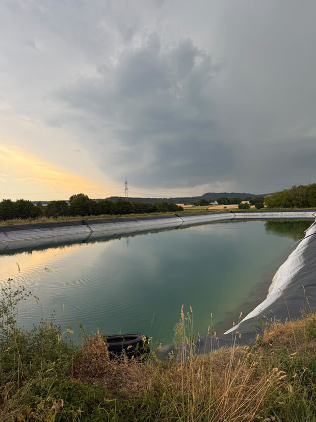 Bewässerungssee
